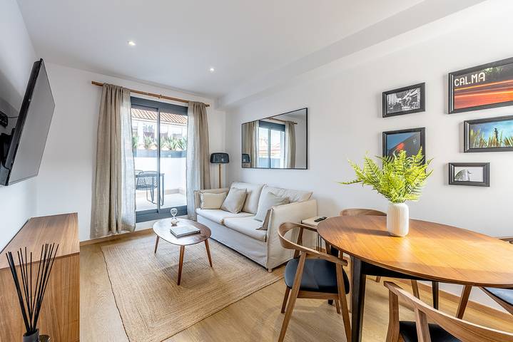 Ferienwohnung für 6 Personen, mit Terrasse