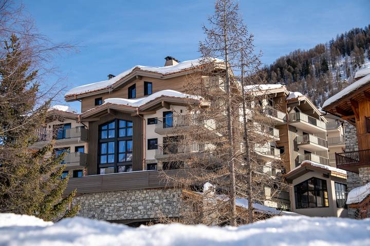Chalet pour 4 personnes, avec sauna et balcon à Val-d'Isère