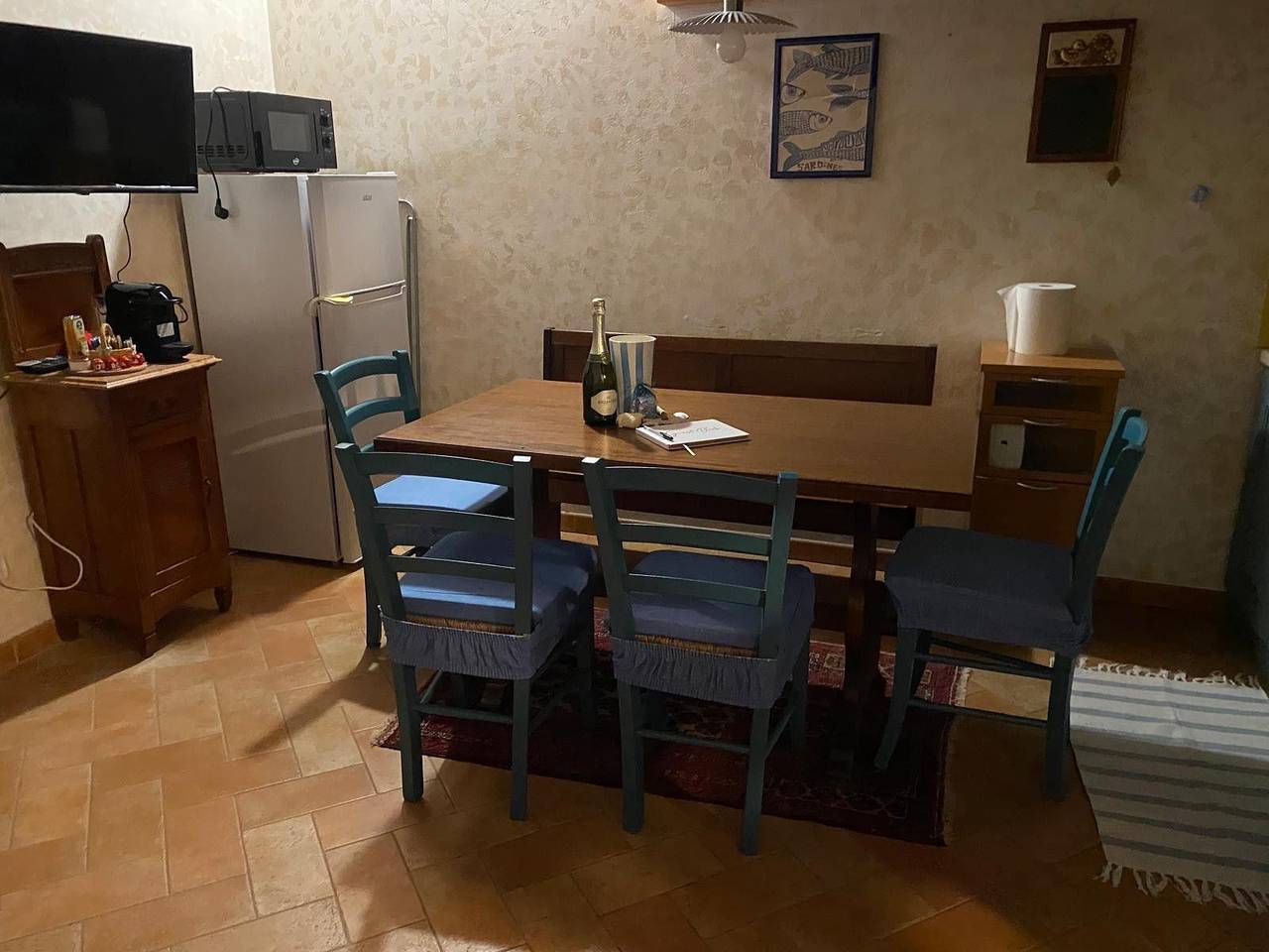 Ganze Ferienwohnung, Wohnung 'The Blue Octopus' mit Blick aufs Wasser in Rio nell'Elba, Elba