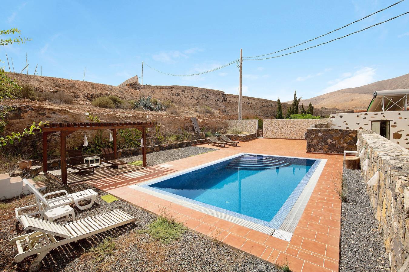 Maison rurale "Casa del Valle" à proximité d'un parc naturel avec piscine, terrasse, jardin et Wi-Fi in Betancuria, Fuerteventura