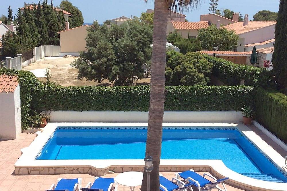 Prachtige Villa, Wifi, air-conditioning, privé zwembad, 8 personen in Les Tres Cales, Terres de l'Ebre
