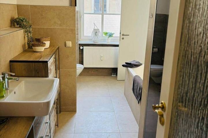 Ganze Wohnung, Bezaubernde Fewo 68qm 2Schla-Zi.,5Pers.,Vollausstattung in Plauen, Chemnitz und Umgebung