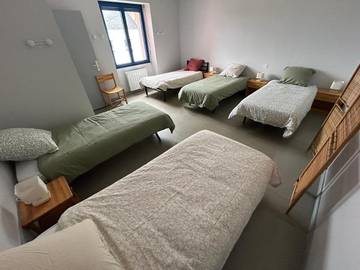Gîte pour 9 personnes, avec vue et jardin à Fégréac