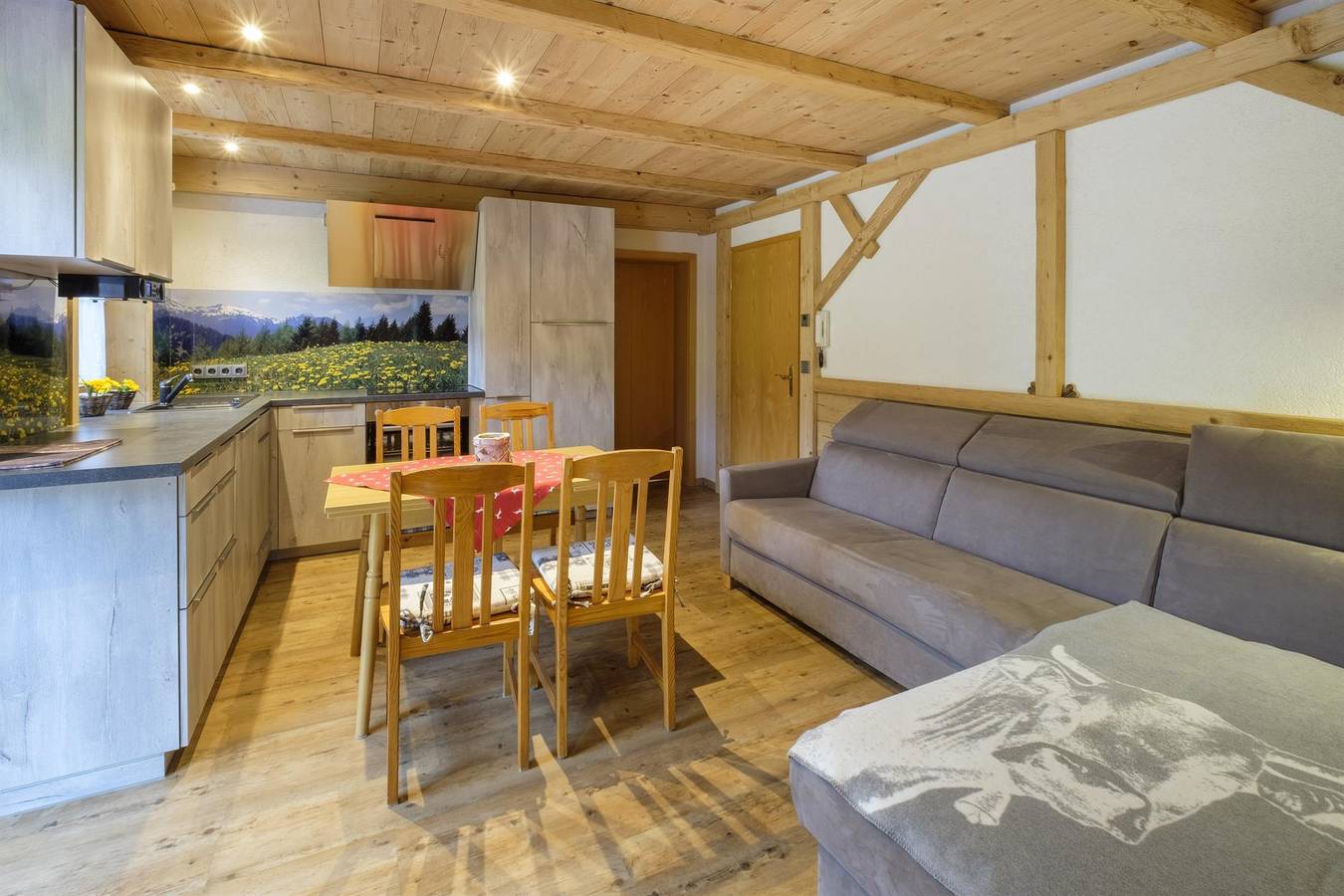Ganze Ferienwohnung, Ferienwohnung 1 - Schlafzimmer mit Terrasse in Ofterschwang, Bayerisch Schwaben