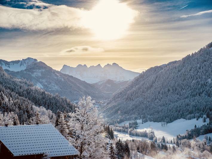 Gîte pour 12 personnes, avec balcon à La Chapelle-d'Abondance - 2
