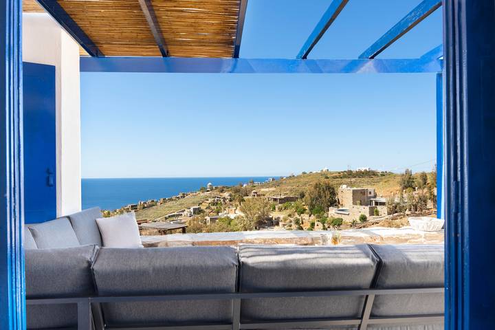 Gîte pour 4 personnes, avec balcon dans Kea