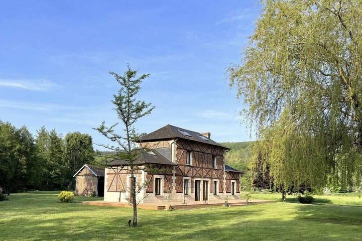 Maison de vacances pour 8 personnes, avec jardin et balcon, animaux acceptés dans l' Eure
