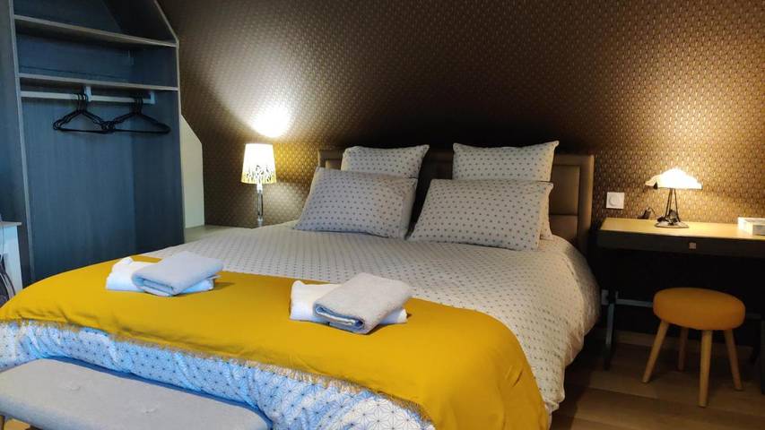 Chambre d’hôte pour 2 personnes, avec vue à Houdan