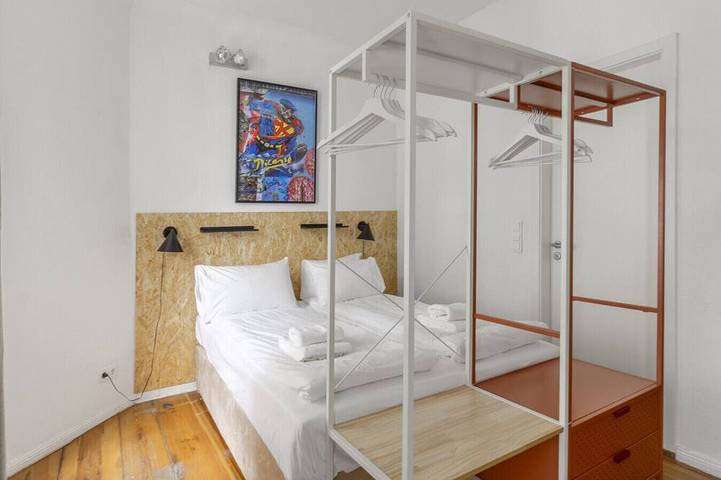 Ferienwohnung für 4 Personen, mit Terrasse in Friedrichshain Berlin - 2