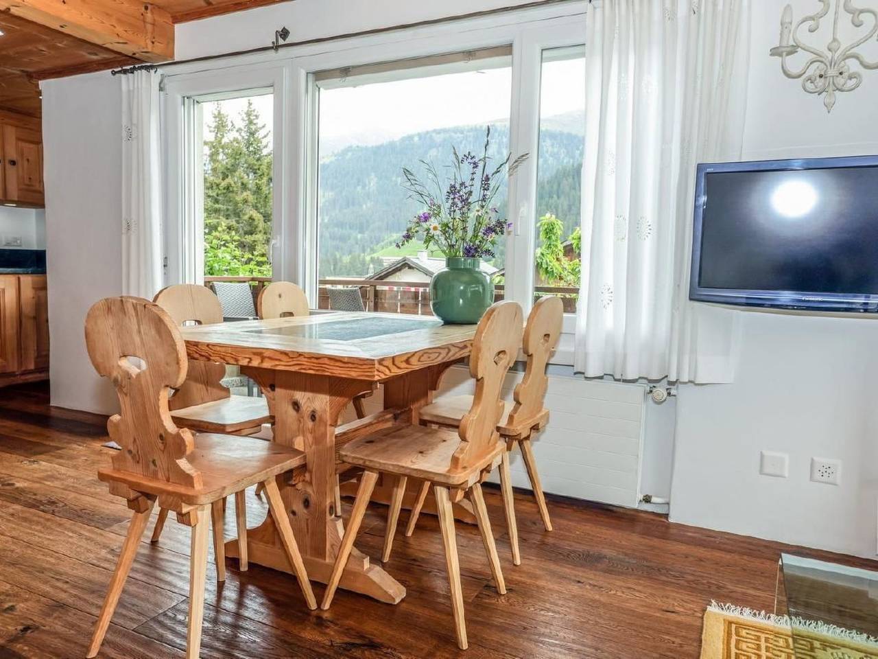 Appartement entier, Casa La Roda Heidi in Sedrun, Tujetsch