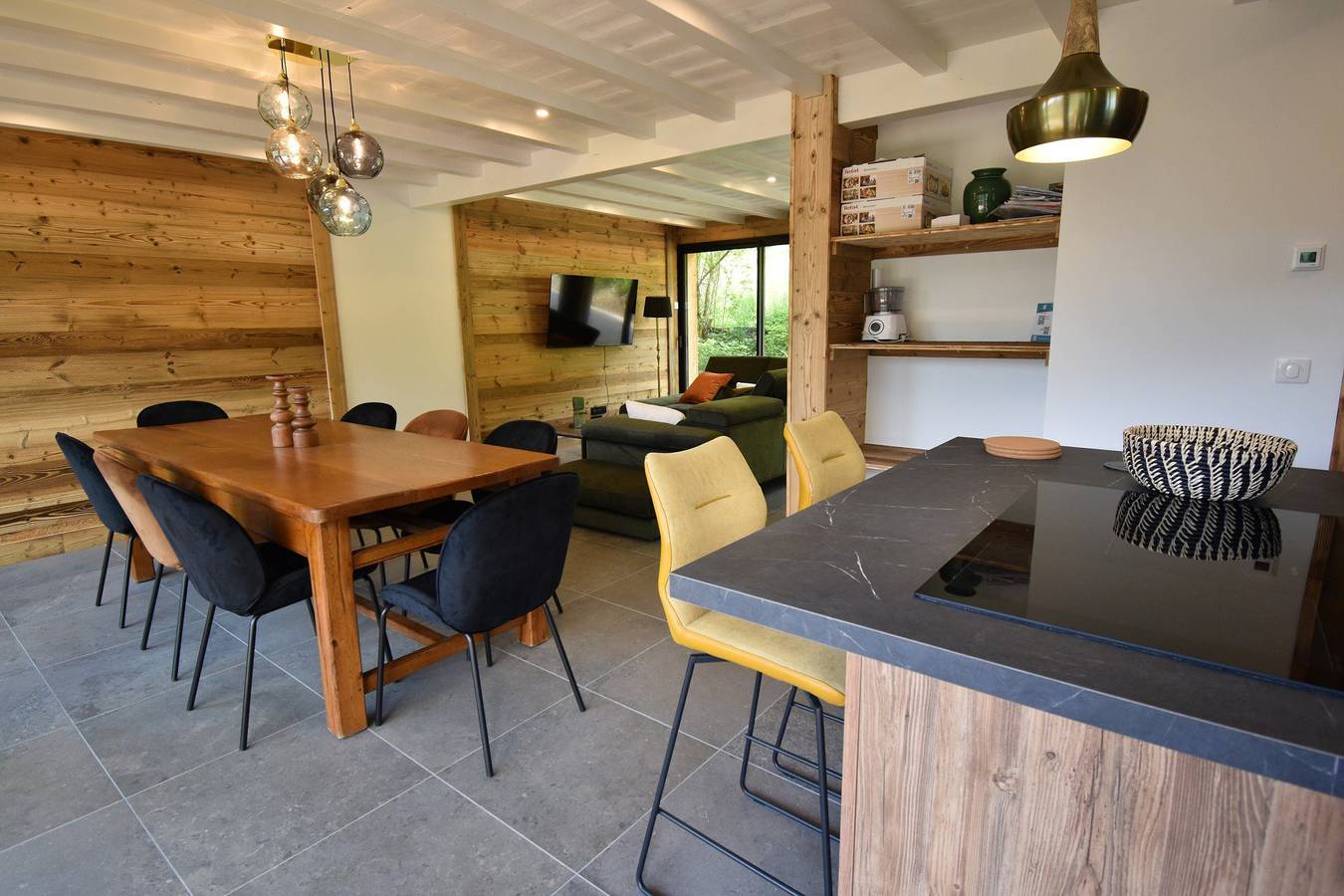 Chalet für 8 Personen mit Terrasse in Vaujany, Nationalpark Écrins