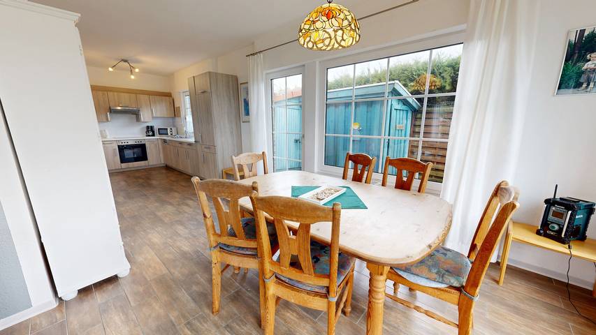 Ferienhaus für 6 Personen, mit Terrasse und Garten auf Borkum - 2