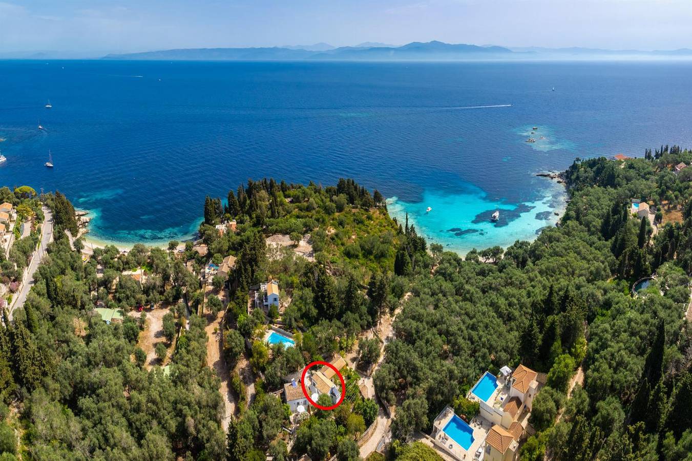 Ganze Wohnung, Ferienwohnung für 2 Personen mit Terrasse in Paxos