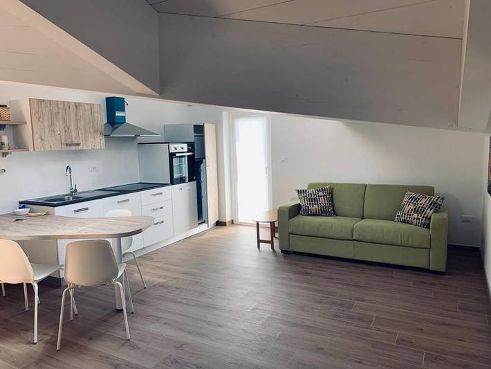 Ferienwohnung für 4 Personen, mit Balkon und Ausblick