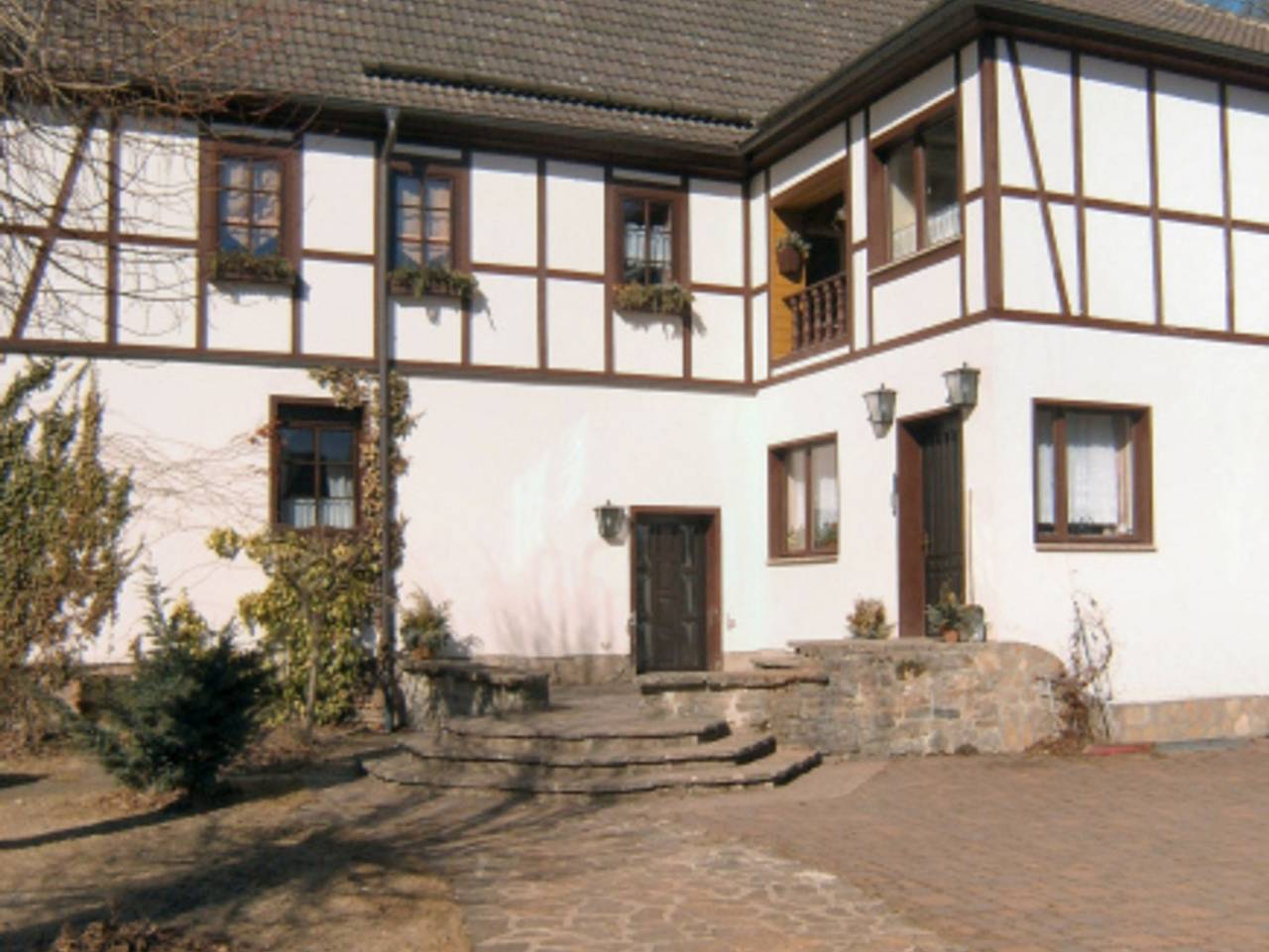 Ganze Ferienwohnung, Ferienwohnung Haus Waldfrieden  in Morungen - Ferienwohnung 1 in Sangerhausen, Harzvorland