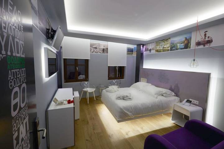 Hôtel pour 4 personnes, avec terrasse dans Veria