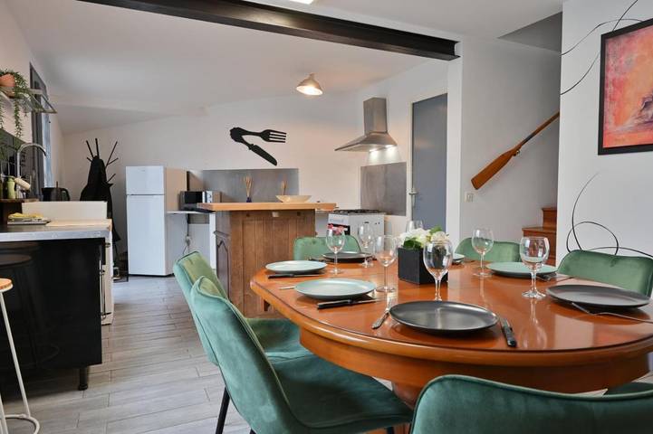 Casa de vacaciones para 7 personas, con vistas y jardín - 1