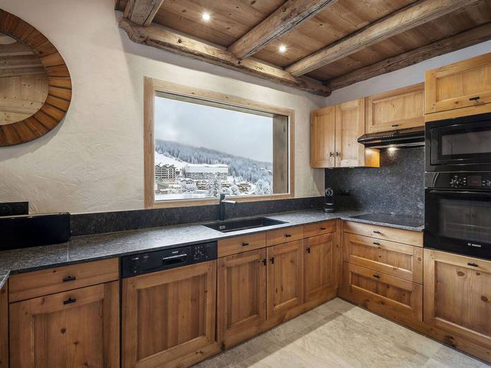 Entire apartment, Modern Apartment at the Foot of the Slopes in Courchevel 1850 in Courchevel 1850, Saint-Bon-Tarentaise