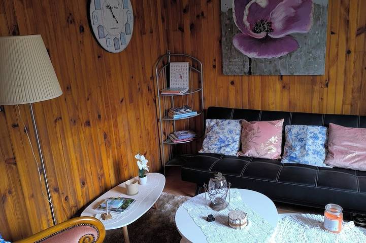 Gîte pour 3 personnes, avec jardin, animaux acceptés à Saint-Hernin