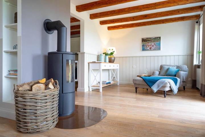 Ferienhaus für 6 Personen, mit Terrasse und Garten sowie Sauna