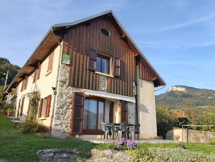 Gîte pour 6 personnes, avec terrasse et jardin à Saint-Christophe (Savoie)