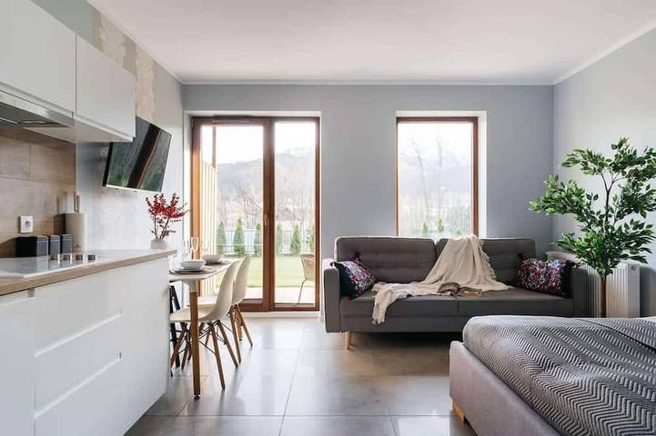 Ferienwohnung für 4 Personen, mit Garten und Balkon, mit Haustier in Zakopane