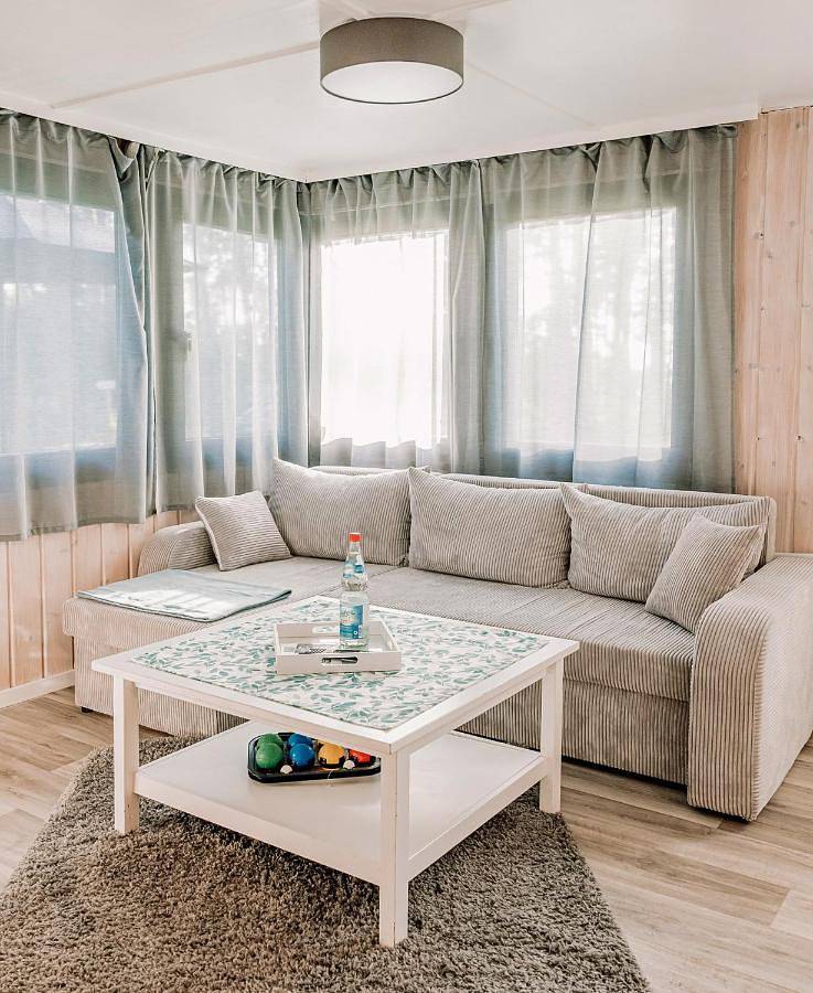 Ferienhäuser Insel Usedom Waldhaus 2 mit Whirlpool - Direkt am Achterwasser in Lütow, Usedomer Norden