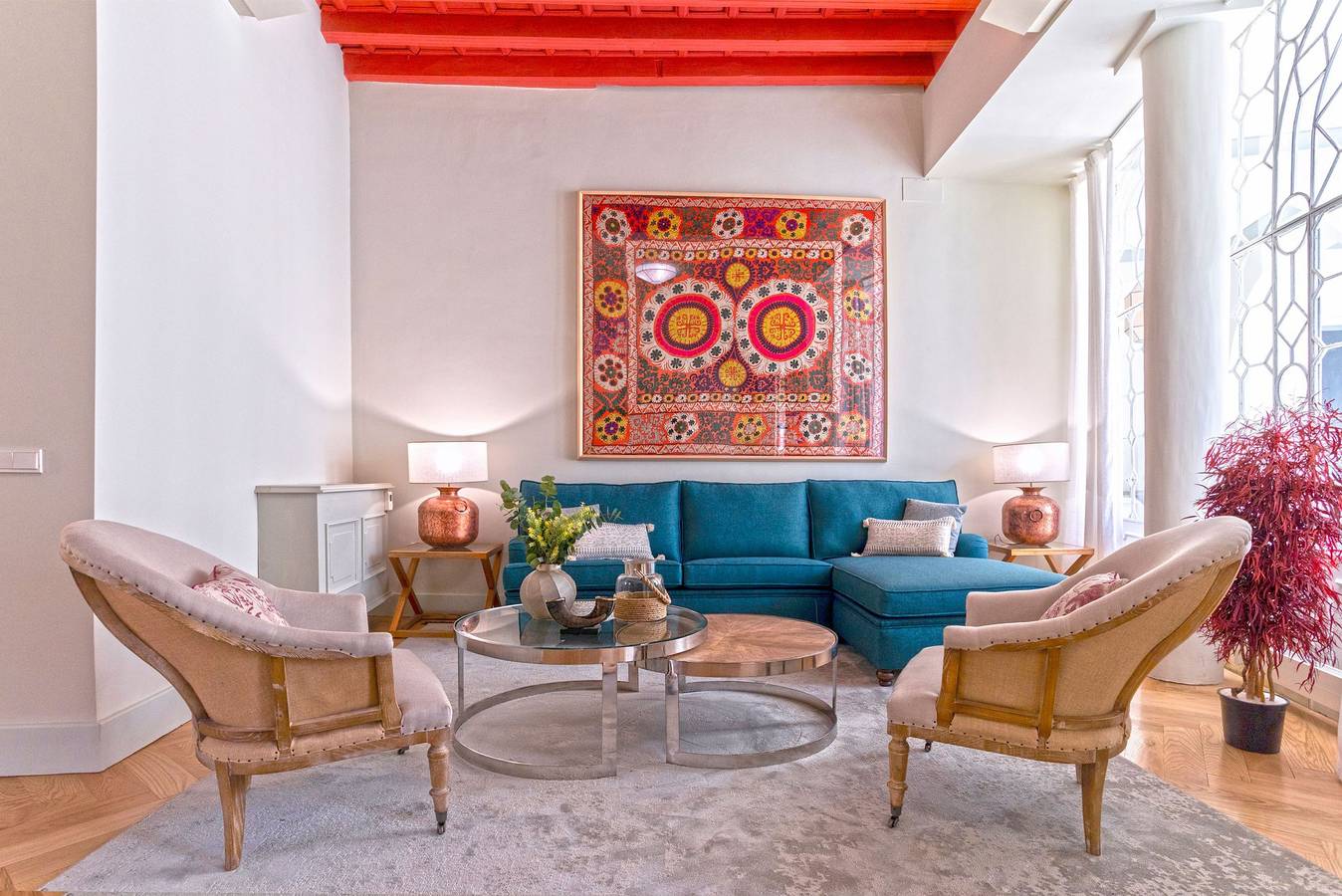 Unique Sevillian Palace-House in Santa Cruz. Abades Terrace in Casco Antiguo, Sevilla