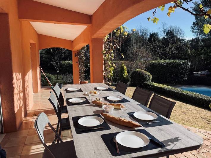 Villa pour 10 personnes, avec piscine et jardin, animaux acceptés à Flayosc - 4