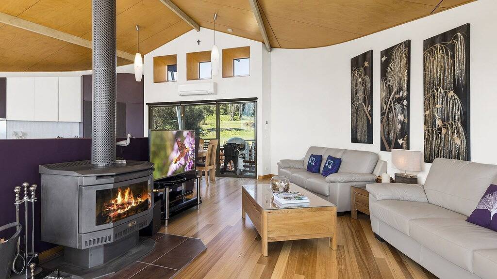 Manta Ray One - herrliche Aussicht auf den Strand und Zugang in Skenes Creek, Colac Otway Shire