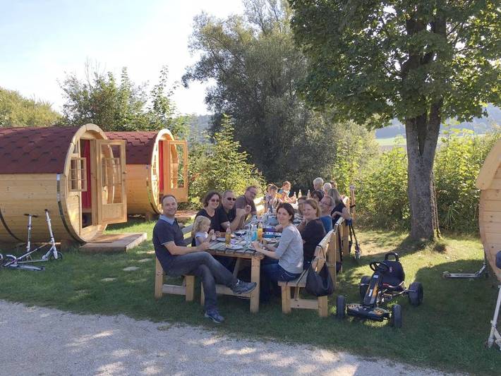 Resort für 5 Personen, mit Terrasse und Garten in Beilngries