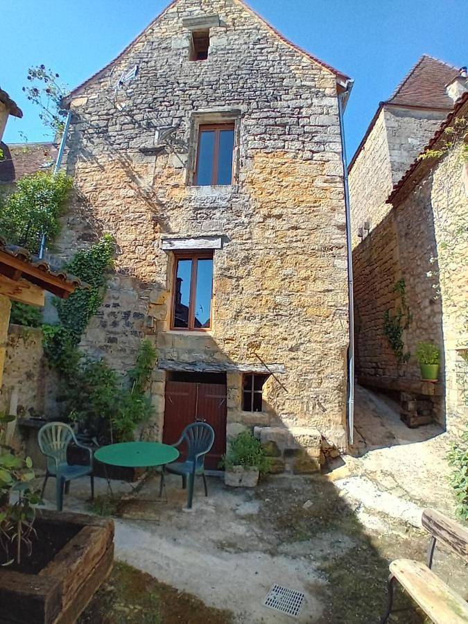 Maison de la Ruelle dans la Bastide de Domme Périgord Vallée de la Dordogne in Domme, Périgord Noir