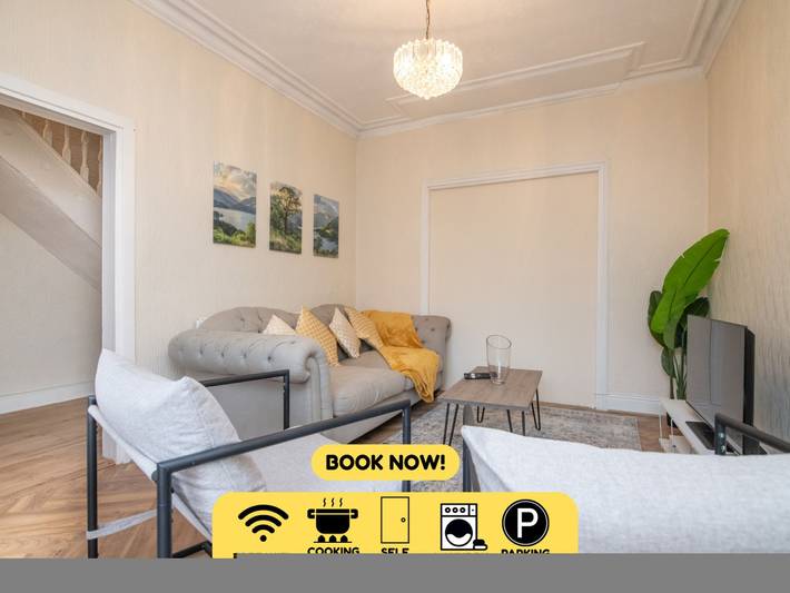 Holiday home for 10 people, with garden in Birmingham