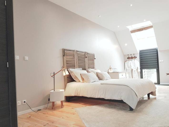 Chambre d’hôte pour 2 personnes, avec jardin ainsi que terrasse et vue