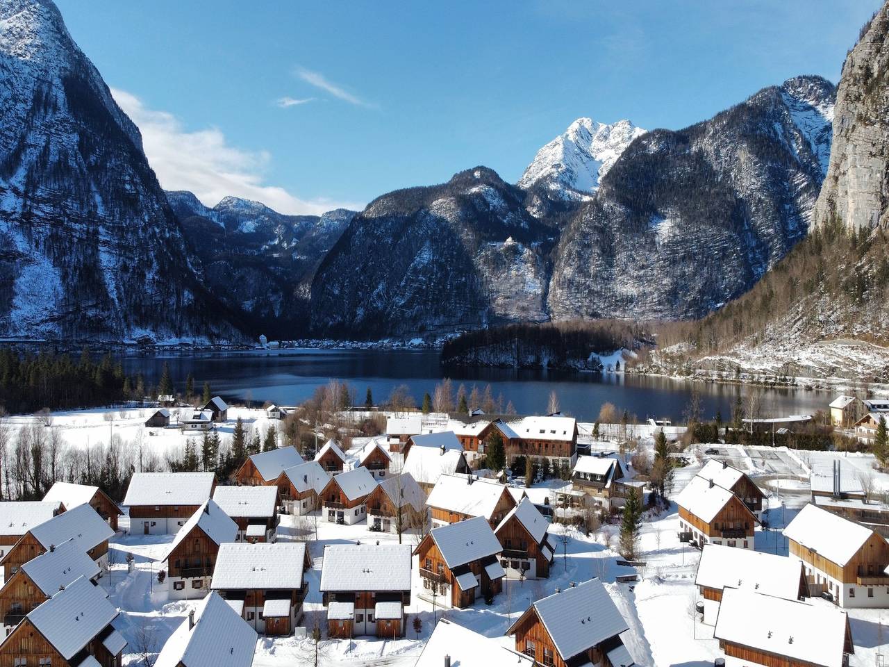Villa für 16 Personen mit Balkon in Obertraun, Dachstein Salzkammergut
