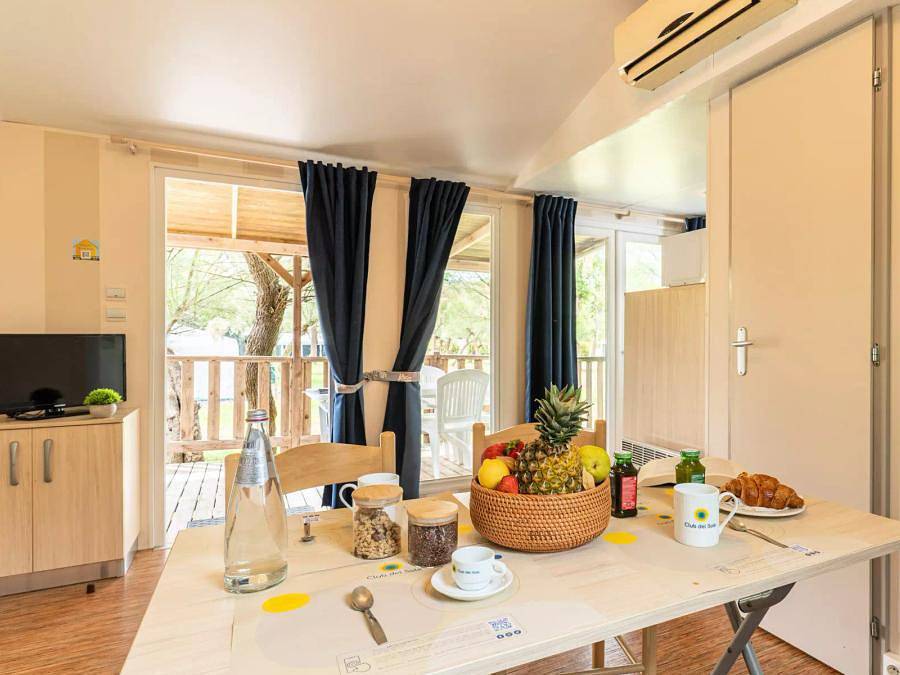 Club del Sole Vigna sul Mar Family Collection - Casa mobile 5 persone - Casa mobile comfort 3 camere da letto 5 persone (4 adulti + 1 bambino - 10 anni) Aria condizionata in Provincia di Ferrara