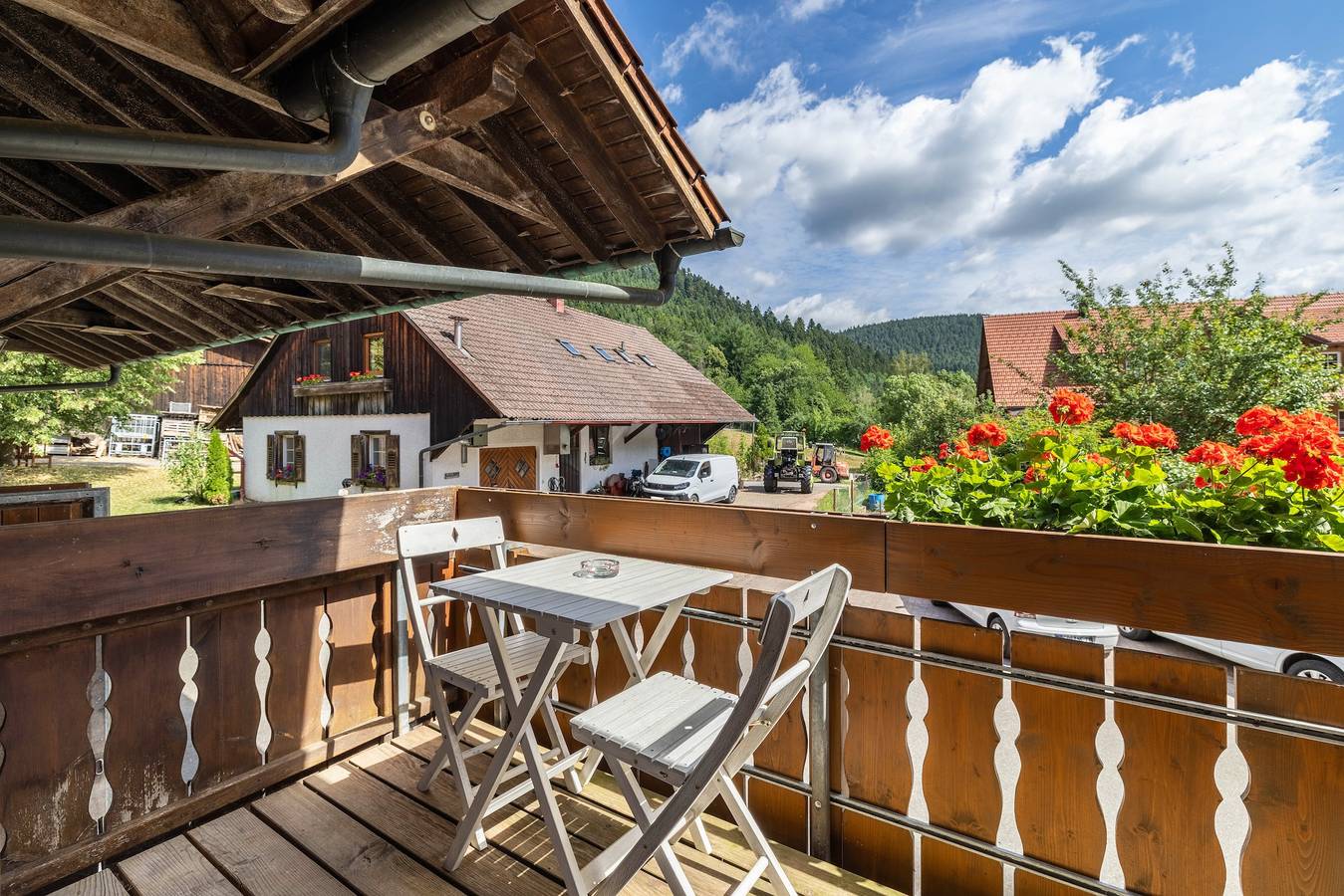 Ganze Wohnung, Ferienwohnung 10 – Klosterstuben mit Bergblick, Terrasse und Wlan in Alpirsbach, Kinzigtal