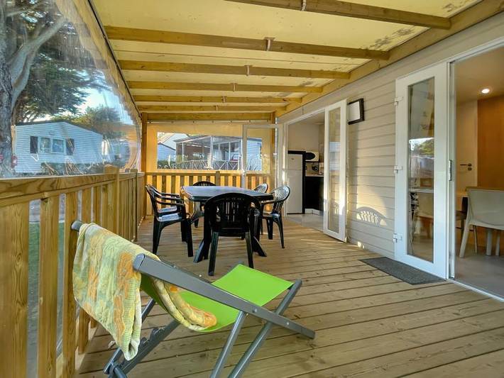 Mobil home pour 6 personnes, avec piscine à Mesquer - 3