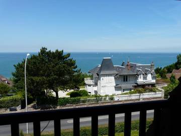 Gîte pour 2 personnes, avec vue et balcon à Benerville-sur-Mer