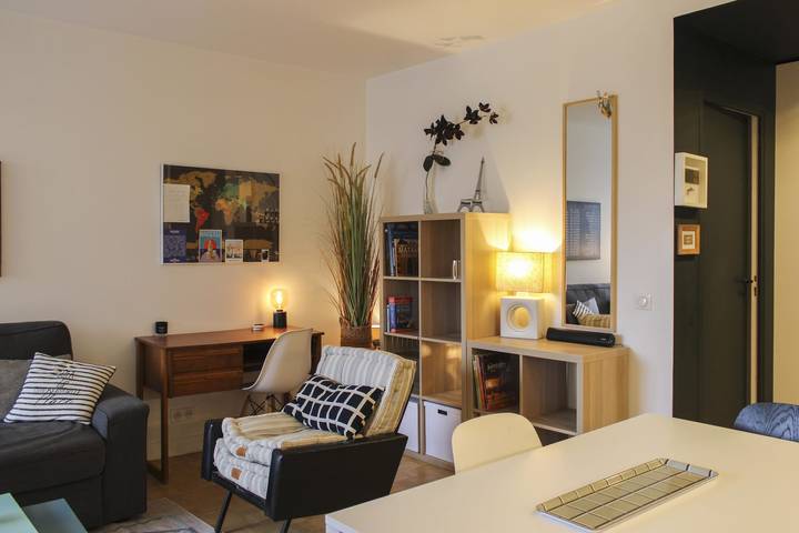 Ferienwohnung für 4 Personen, mit Balkon, kinderfreundlich in Paris - 3