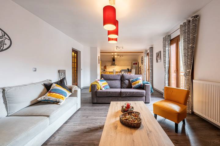 Chalet pour 11 personnes, avec Balcon et Jardin
