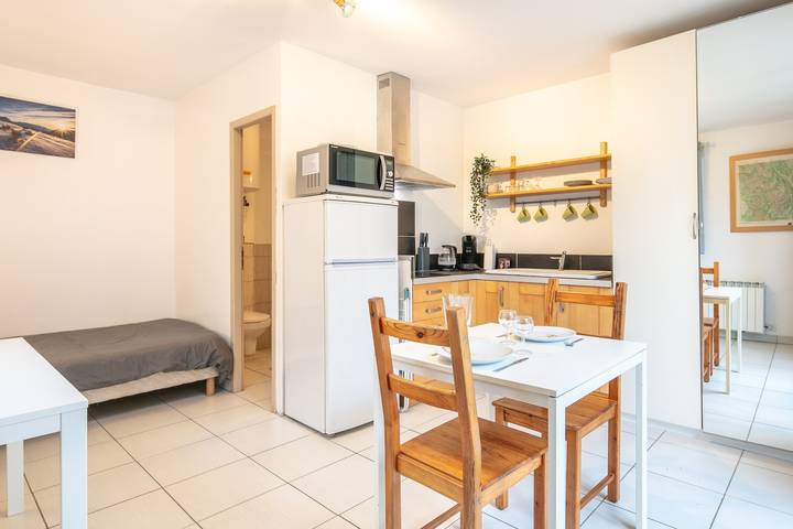 Appartement de vacances pour 2 personnes, avec Terrasse et Jardin
