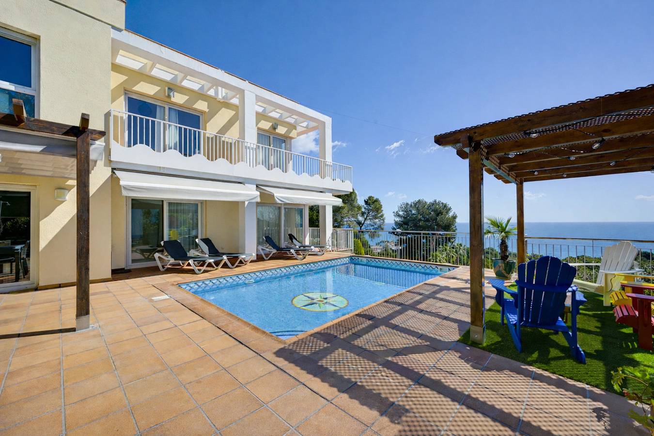 Villa Beau Soleil in Blanes, Costa Brava