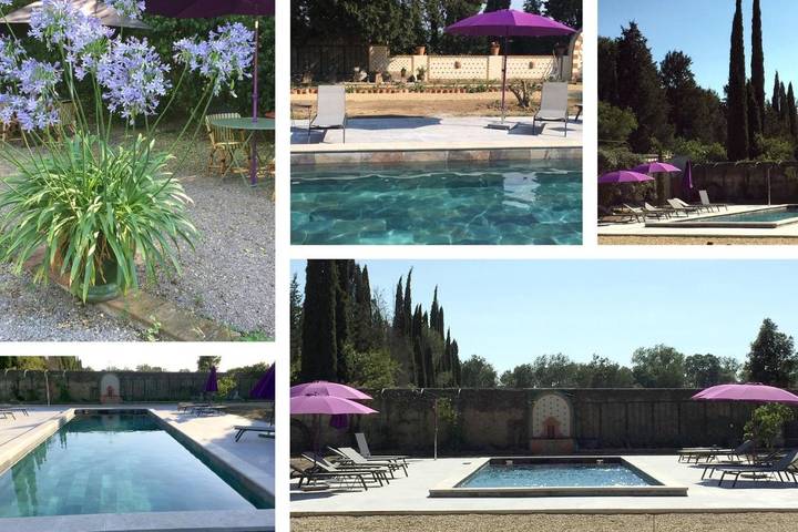 Location de vacances pour 2 personnes, avec piscine ainsi que jardin et vue à Béziers - 3