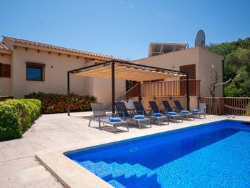 44328 Finca Pula Rústic in Port Nou, Son Servera für 7 