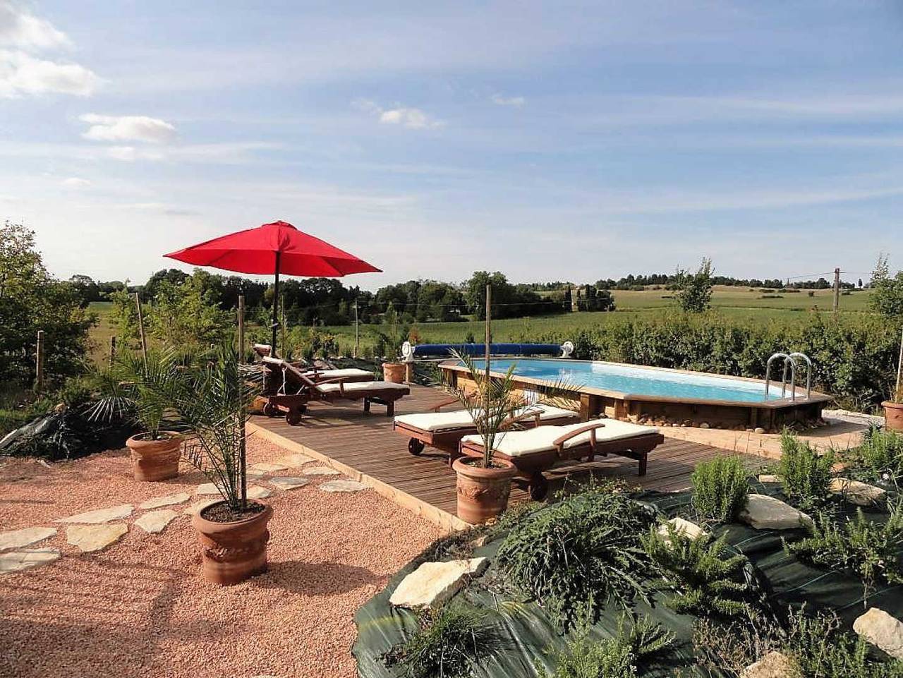 Gîte für 4 Personen mit Pool in Castelnaudary, Carcassonne und Umgebung