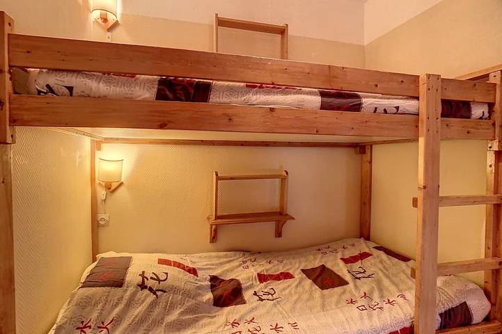 Gîte pour 4 personnes, avec balcon/terrasse dans Office De Tourisme La Toussuire - 3