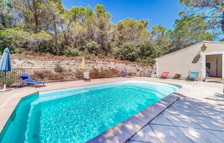 Maison de vacances pour 6 personnes, avec piscine ainsi que terrasse et jardin, adapté aux familles dans le Vaucluse - 3