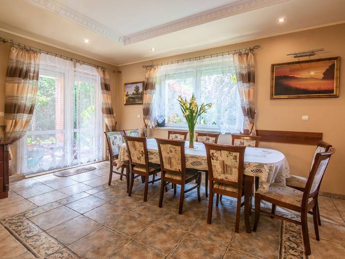 Ferienhaus für 8 Personen, mit Sauna und Balkon sowie Ausblick und Garten in Pommern - 3