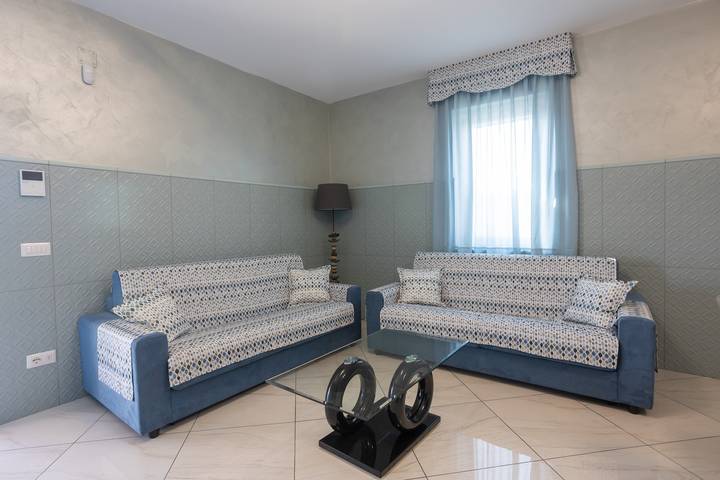 Villa 'La Casa Vacanza Dei Sogni' con terraza, Wi-Fi y aire acondicionado in Capaccio, Cilento Coast